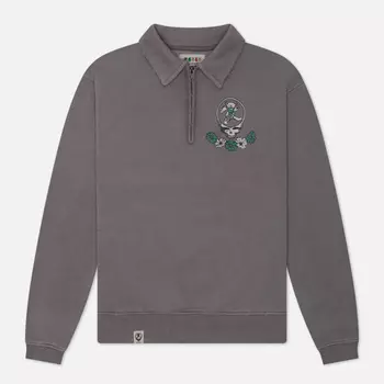 Мужская толстовка thisisneverthat x Grateful Dead SYF Half Zip Polo, цвет фиолетовый, размер XL