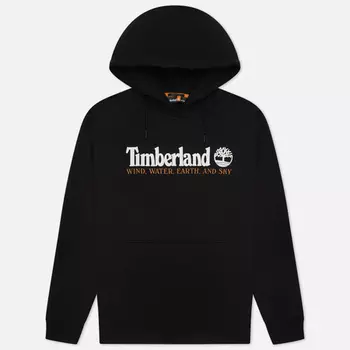 Мужская толстовка Timberland Wind Water Earth And Sky, цвет чёрный, размер XL