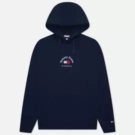 Мужская толстовка Tommy Jeans Timeless Tommy Hoodie, цвет синий, размер S