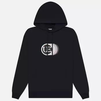Мужская толстовка uniform experiment Moire UE Hoodie, цвет чёрный, размер S