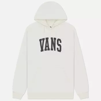 Мужская толстовка Vans Arched Pullover Hoodie, цвет белый, размер L