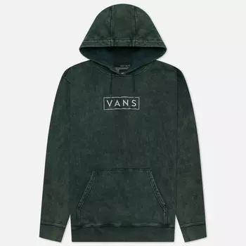 Мужская толстовка Vans Easy Wash Hoodie, цвет зелёный, размер L