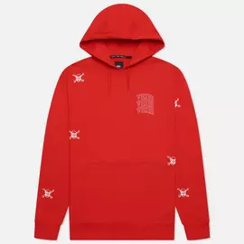 Мужская толстовка Vans New Varsity Hoodie, цвет красный, размер XL