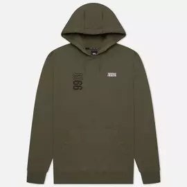 Мужская толстовка Vans Quick Response Hoodie, цвет оливковый, размер XXS