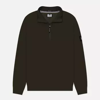 Мужская толстовка Weekend Offender Kraviz Quarter Zip AW24, цвет оливковый, размер L