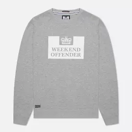 Мужская толстовка Weekend Offender Penitentiary Classics AW21, цвет серый, размер XL