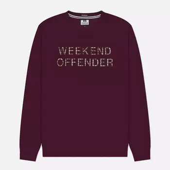 Мужская толстовка Weekend Offender Warwick, цвет бордовый, размер XXL
