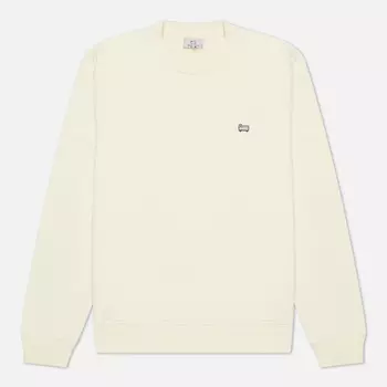 Мужская толстовка Woolrich Light Classic Crew Neck, цвет бежевый, размер XXL