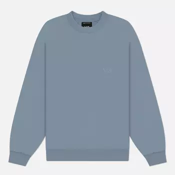 Мужская толстовка Y-3 Brushed Terry Crew, цвет голубой, размер M