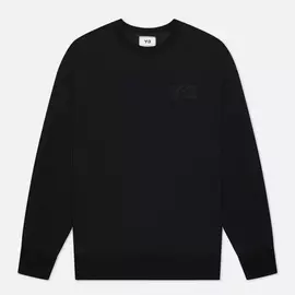 Мужская толстовка Y-3 Classic Chest Logo Y-3 Crew Neck, цвет чёрный, размер L