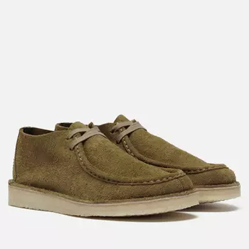 Мужские ботинки Clarks Originals Desert Nomad, цвет оливковый, размер 46 EU