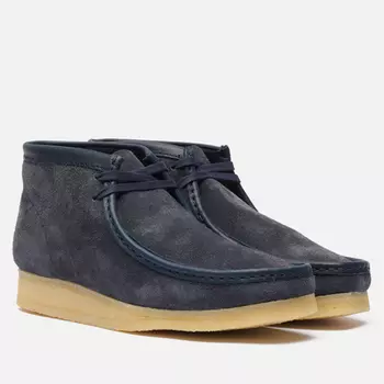 Мужские ботинки Clarks Originals Wallabee Boot, цвет синий, размер 45 EU