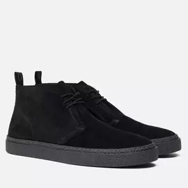 Мужские ботинки Fred Perry Hawley Suede, цвет чёрный, размер 43 EU