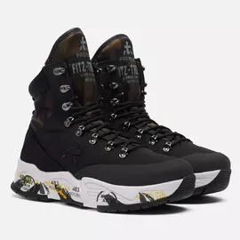 Мужские ботинки Premiata Fitztrec 208, цвет чёрный, размер 46 EU