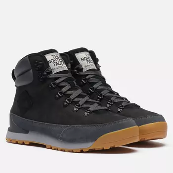 Мужские ботинки The North Face Back To Berkeley IV Leather WP, цвет чёрный, размер 40.5 EU