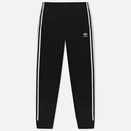 Мужские брюки adidas Originals Adicolor Classics 3-Stripes, цвет чёрный, размер M