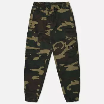 Мужские брюки Alpha Industries Cargo Jogger Cotton, цвет камуфляжный, размер XL