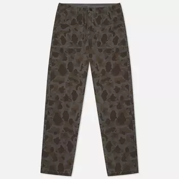 Мужские брюки Alpha Industries Fatigue Battlewash, цвет камуфляжный, размер 36/32
