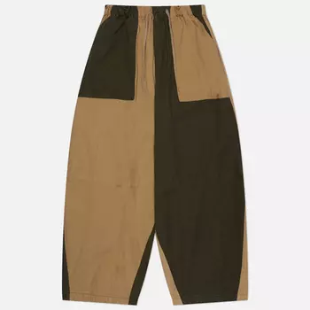 Мужские брюки Anglan Color Mix Fatigue Balloon, цвет бежевый, размер XL