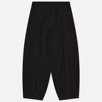 Мужские брюки Anglan Long Tuck Wing Balloon, цвет чёрный, размер L