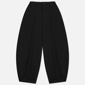 Мужские брюки Anglan Unbalance Long Tuck Balloon, цвет чёрный, размер L