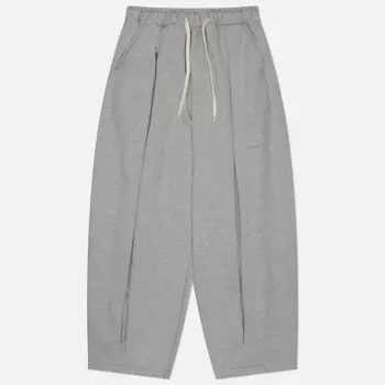 Мужские брюки Anglan Valley Tuck Balloon, цвет серый