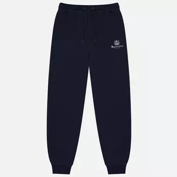 Мужские брюки Aquascutum Active Basic Ribbed Track, цвет синий, размер XXL