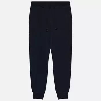 Мужские брюки C.P. Company Brushed And Emerized Diagonal Fleece Logo, цвет синий, размер M