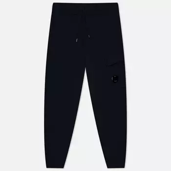 Мужские брюки C.P. Company Cotton Diagonal Fleece Cargo Garment Dyed, цвет синий, размер XXL