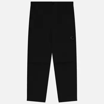 Мужские брюки C.P. Company Flatt Nylon Regular Utility, цвет чёрный, размер 54