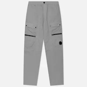 Мужские брюки C.P. Company Micro Reps Cargo Track, цвет серый, размер 52