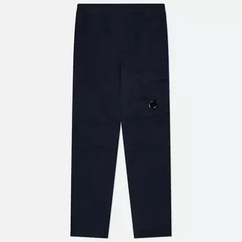 Мужские брюки C.P. Company Stretch Sateen Ergonomic Lens Single Cargo, цвет синий, размер 48