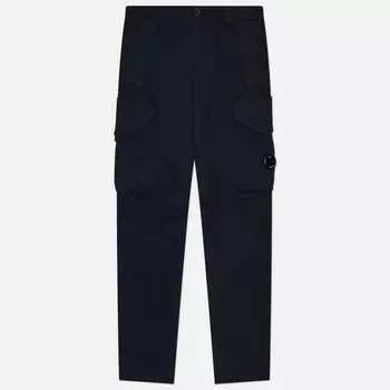 Мужские брюки C.P. Company Stretch Sateen Ergonomic Lens Flap Cargo, цвет синий, размер 50