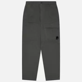 Мужские брюки C.P. Company Stretch Sateen Loose, цвет серый, размер 48