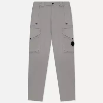 Мужские брюки C.P. Company Stretch Sateen Ergonomic Lens Utility, цвет серый, размер 54