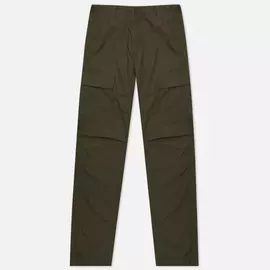 Мужские брюки Carhartt WIP Aviation Columbia Ripstop 6.5 Oz, цвет оливковый, размер 28/30