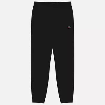 Мужские брюки Champion C Logo Pro Jersey, цвет чёрный, размер S