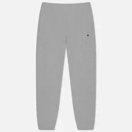Мужские брюки Champion Reverse Weave Elastic Cuff Brushed Fleece, цвет серый, размер M