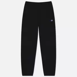Мужские брюки Champion Reverse Weave Embroidered C Logo Joggers, цвет чёрный, размер M