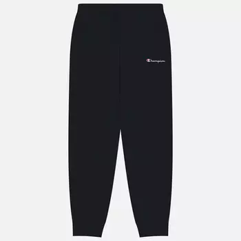 Мужские брюки Champion Small Logo Fleece Rib Cuff, цвет синий, размер S