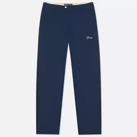 Мужские брюки Dime Dime Classic Chino Regular Fit, цвет синий, размер XL