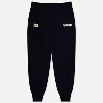 Мужские брюки Evisu Evergreen Hyottoko Festival Daicock Printed, цвет чёрный, размер XXL