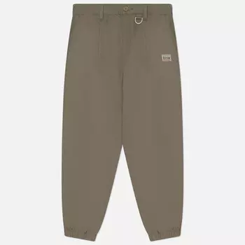 Мужские брюки Evisu Evergreen Kamon & Logo Embroidered Woven Jogger, цвет бежевый, размер 36