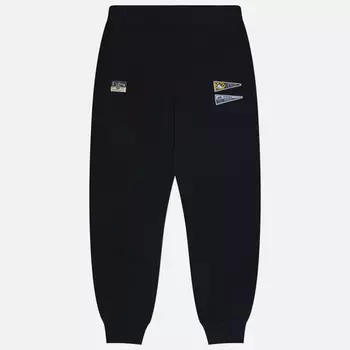 Мужские брюки Evisu Four Suits Daruma Daicock Printed, цвет чёрный, размер XXL