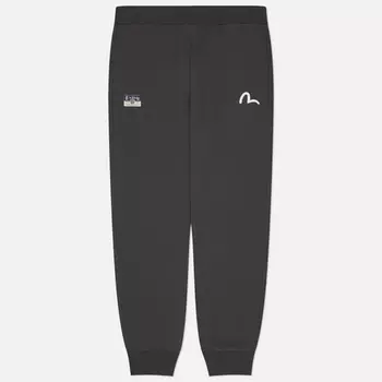 Мужские брюки Evisu Heritage Hakutaku Daicock Printed, цвет серый, размер M