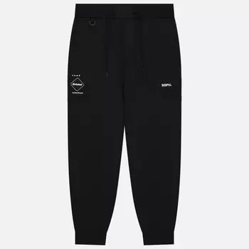 Мужские брюки F.C. Real Bristol 4-Way Stretch Ribbed, цвет чёрный, размер L