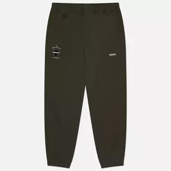 Мужские брюки F.C. Real Bristol PDK Shirring Hem, цвет оливковый, размер M