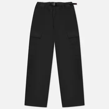 Мужские брюки Gramicci Back Satin Cargo, цвет чёрный, размер L