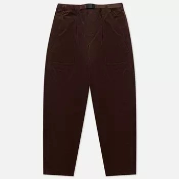 Мужские брюки Gramicci Corduroy Loose Tapered, цвет коричневый, размер M