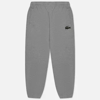 Мужские брюки Lacoste Core Non Brushed Fleece Relaxed Fit, цвет серый, размер XXL